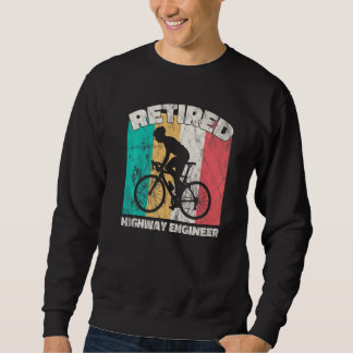 Sweatshirt Ingénieur routier retraité