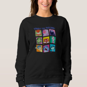 Sweatshirt Inside Out 2 - Aujourd'hui je ressens un personnag