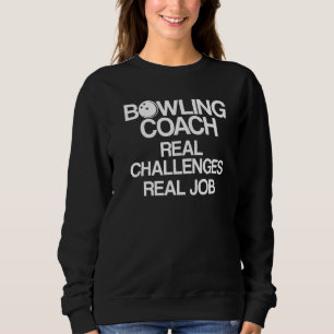 Sweatshirt Instructeur d'équipe de Bowling Coach 4