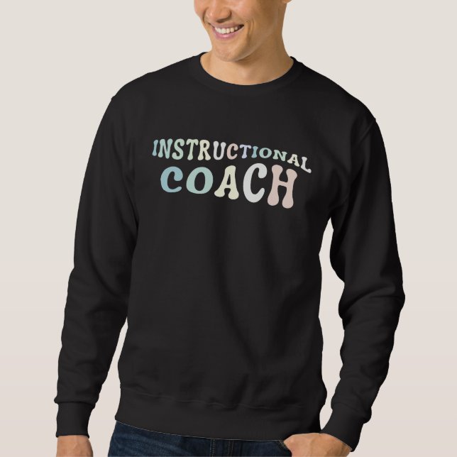 Sweatshirt Instructional Coach Crew (Devant)