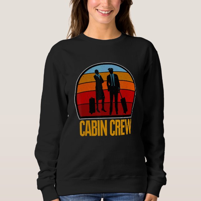 Sweatshirt Intendance de l'équipage du Cabine aérien (Devant)