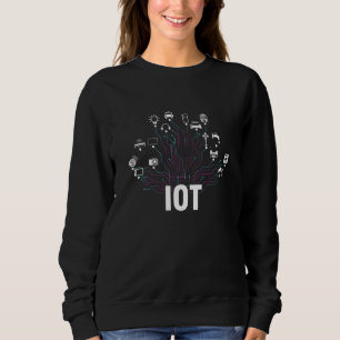 Sweatshirt Internet Des Objets IoT Data Analytics Science Tra