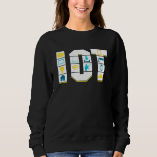 Sweatshirt Internet Des Objets Science Data Analytics Transfe