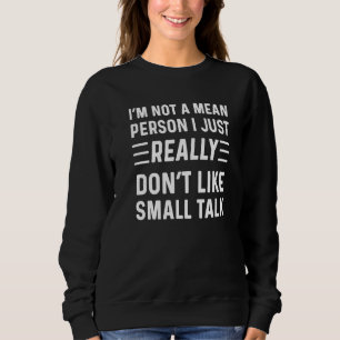 Sweatshirt Introduction Pour Les Femmes L'Anxiété Sociale Je