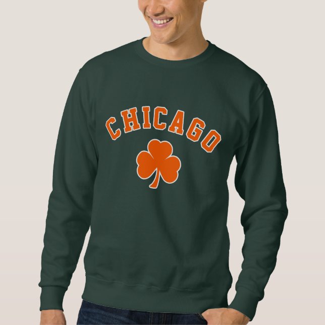 Sweatshirt Irlandais de Chicago (Devant)