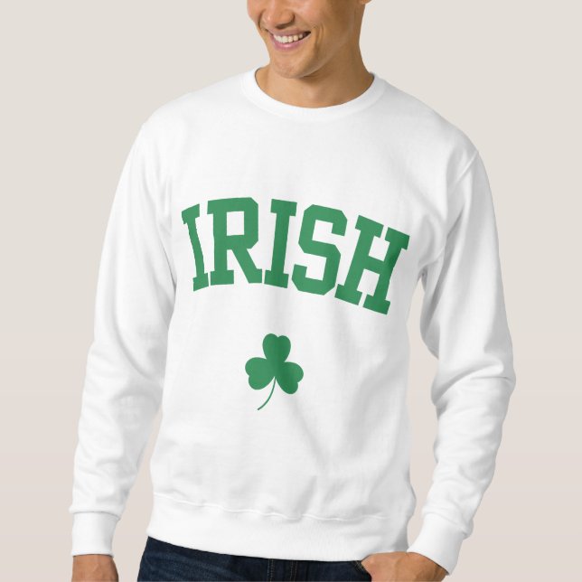 Sweatshirt irlandais de la Saint Patrick (Devant)