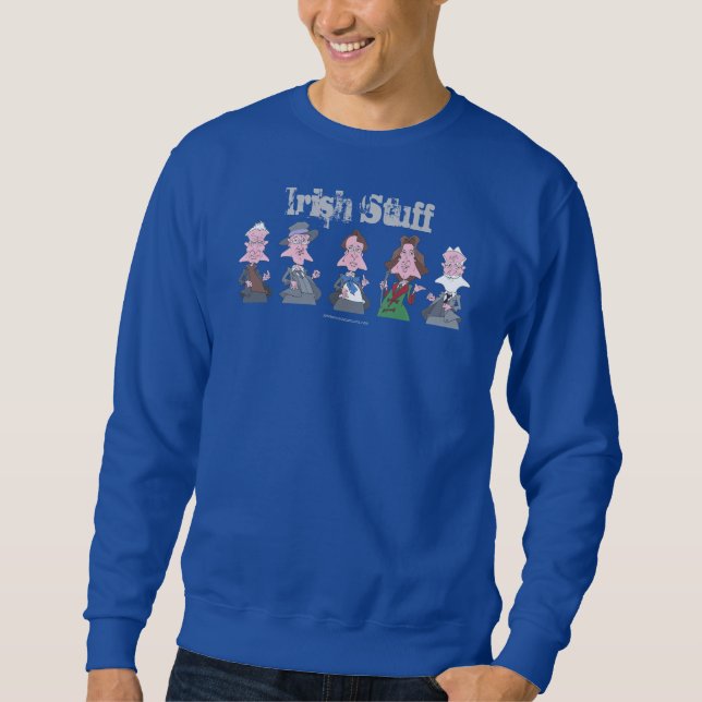 Sweatshirt irlandais Stuff (Hommes) (Devant)