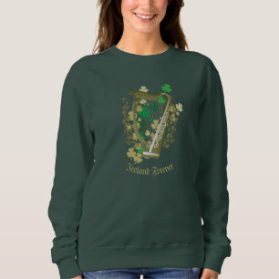 Sweatshirt Irlande Forever Irish Harp Femmes