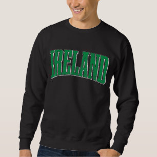 Sweatshirt Irlande Royaume-Uni Jour de la Saint Patrick vert