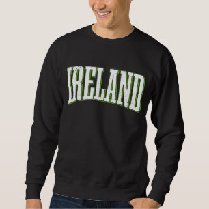 Sweatshirt Irlande Royaume-Uni Jour de la Saint Patrick vert 
