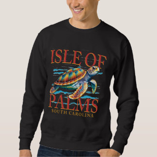 Sweatshirt Isle of Palms SC Sea Turtle Lover Beach Vacances