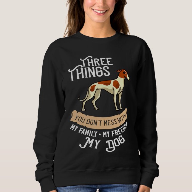 Sweatshirt Italian Greyhound Dog  Puppies Owner (Devant)
