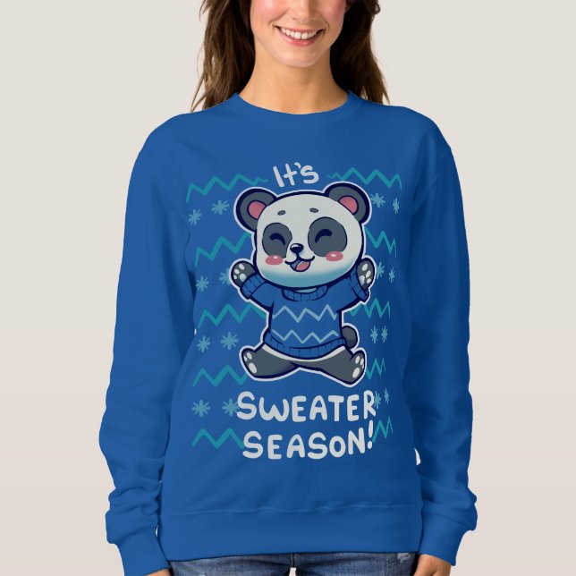 Sweatshirt Its Sweater Season (Devant)