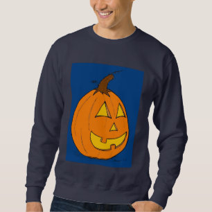 Sweatshirt Jack o' Lantern Blue