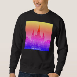Sweatshirt Jackson Carré, La Nouvelle-Orléans, Basilique de l