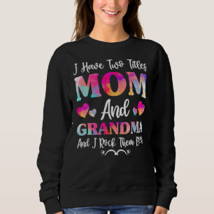 Sweatshirt J'Ai Deux Titres Maman Et Grand-Mère Pour Femmes 1
