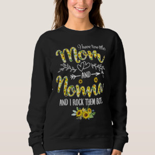 Sweatshirt J'Ai Deux Titres Maman Et Nonna Femmes Sunflower G