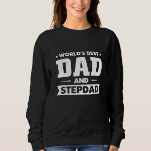 Sweatshirt J'Ai Deux Titres Papa Et Étape Papa Graphi Le Plus
