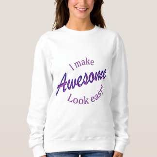 Sweatshirt J'Ai L'Air Facile