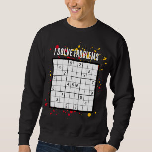 Sweatshirt J'ai résolu les problèmes SUDOKU