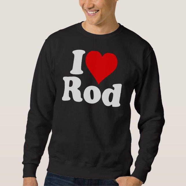 SWEATSHIRT J'AIME COEUR ROD RODNEY RODERICK (Devant)