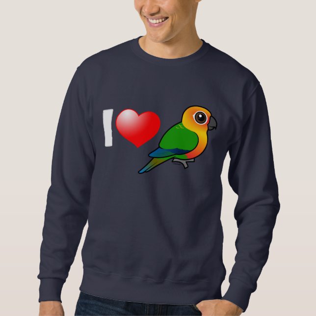 Sweatshirt J'aime Jenday Conures (Devant)