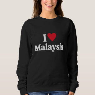 Sweatshirt J'aime la Malaisie