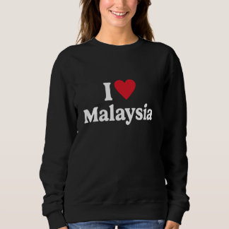 Sweatshirt J'aime la Malaisie