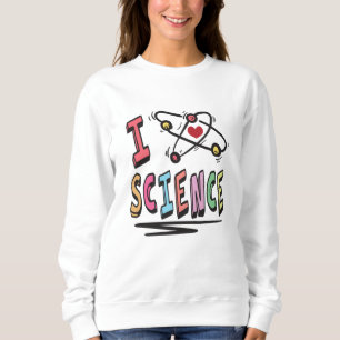Sweatshirt J'aime la science