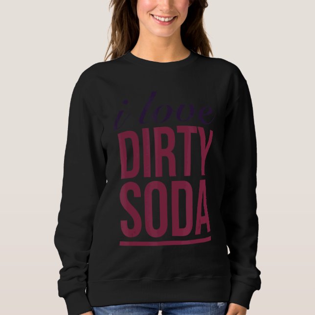 Sweatshirt J'Aime La Soda Sale (Devant)