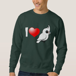 Sweatshirt J'aime les cacatoès de Goffin