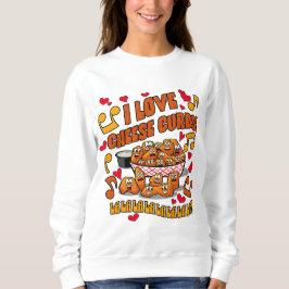 Sweatshirt J'Aime Les Courbes De Fromage !