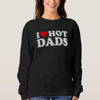 Sweatshirt J'Aime Les Draps Chauds T Red Heart Love Dads