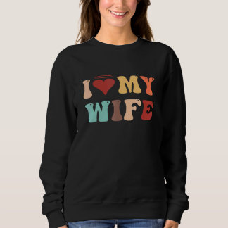 Sweatshirt J'Aime Mes Femmes Graphiques Hommes