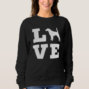 Sweatshirt J'Aime Mon Beagle Mignonne Chien Animal