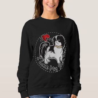 Sweatshirt J'aime mon chien de Shih Tzu