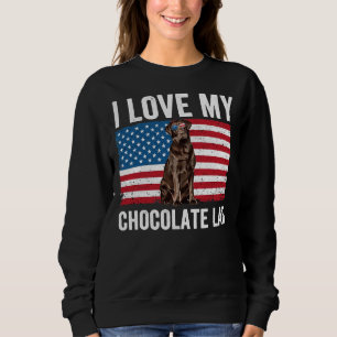 Sweatshirt J'Aime Mon Laboratoire De Chocolat