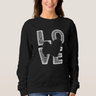 Sweatshirt J'Aime Mon Pekingese Dog Theme Design