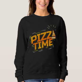 Sweatshirt J'aime Pizza time Pizza
