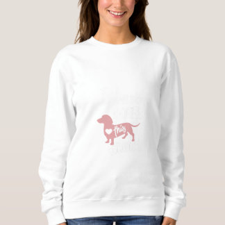 Sweatshirt j'aime tellement le chien design