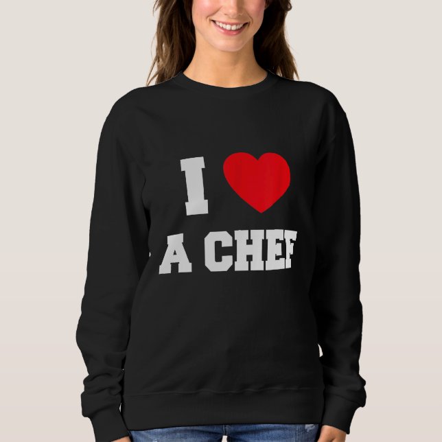 Sweatshirt J'Aime Un Chef (Devant)