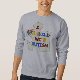 Sweatshirt J'aime un enfant avec l'autisme