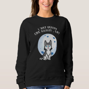 Sweatshirt J'Aime Vraiment Les Femmes O K Animal Pet