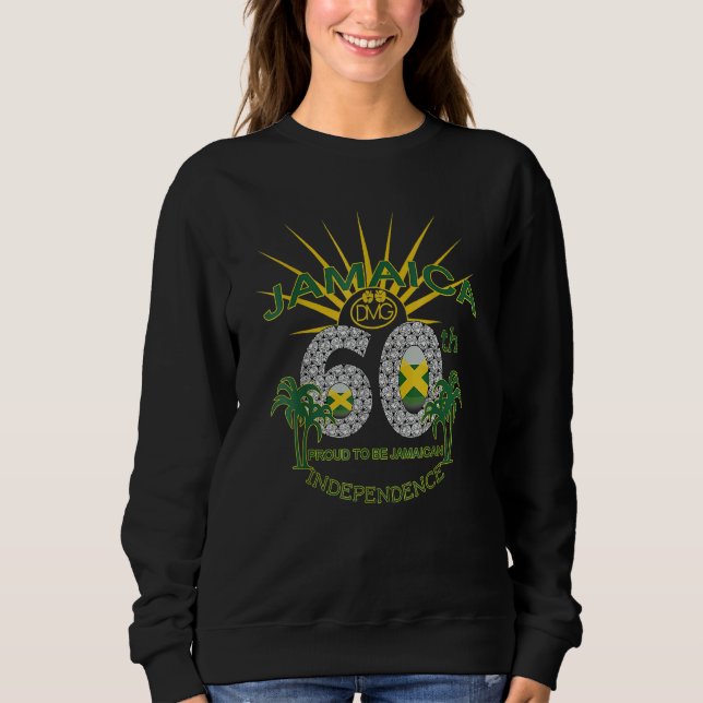 Sweatshirt Jamaica 60th Independence Proud To Be Jamaican 6 (Devant)
