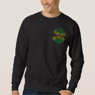 Sweatshirt Jamaïque Pride Reggae Love King Lion Head Flag Jam