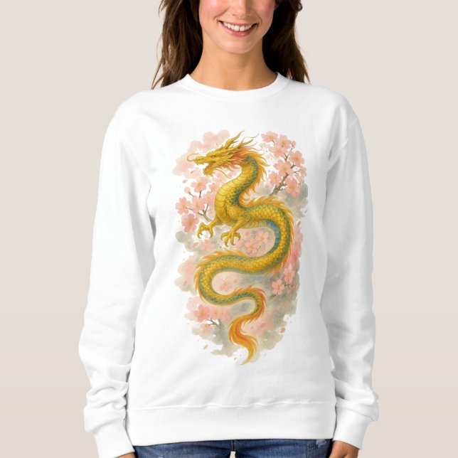 Sweatshirt 【Japanese Golden Dragon Sweatshirt】 (Devant)