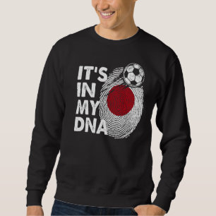 Sweatshirt Japon Dans Mon Adn Japonais Drapeau Équipe Japon
