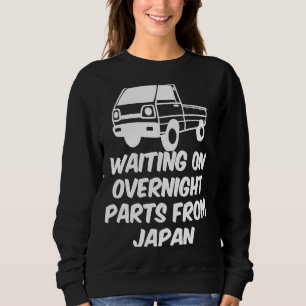 Sweatshirt Japon En Attente De Pièces Mini Camion Kei Car 4wd