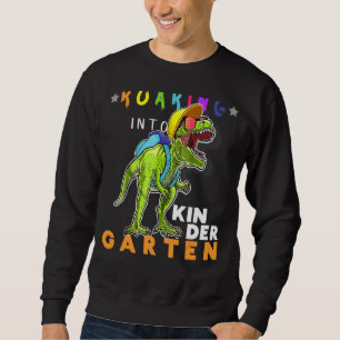 Sweatshirt Jardin D'Enfants Gratuits Dinosaure Rex Retour À L