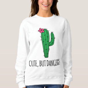 Sweatshirt Jardin Plante de Cactus mignon mais dangereux
